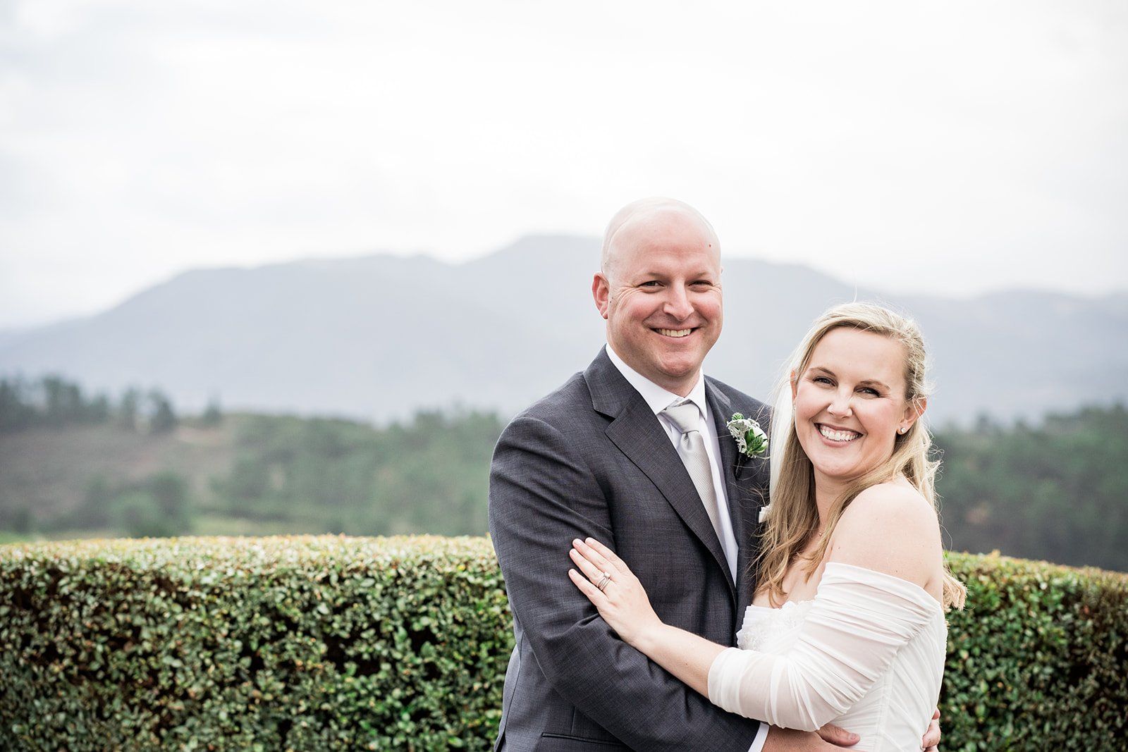 intimate carmel wedding at tehama golf club, On the Ridge Above Carmel Valley, a 9-Guest Carmel Golf Club Wedding