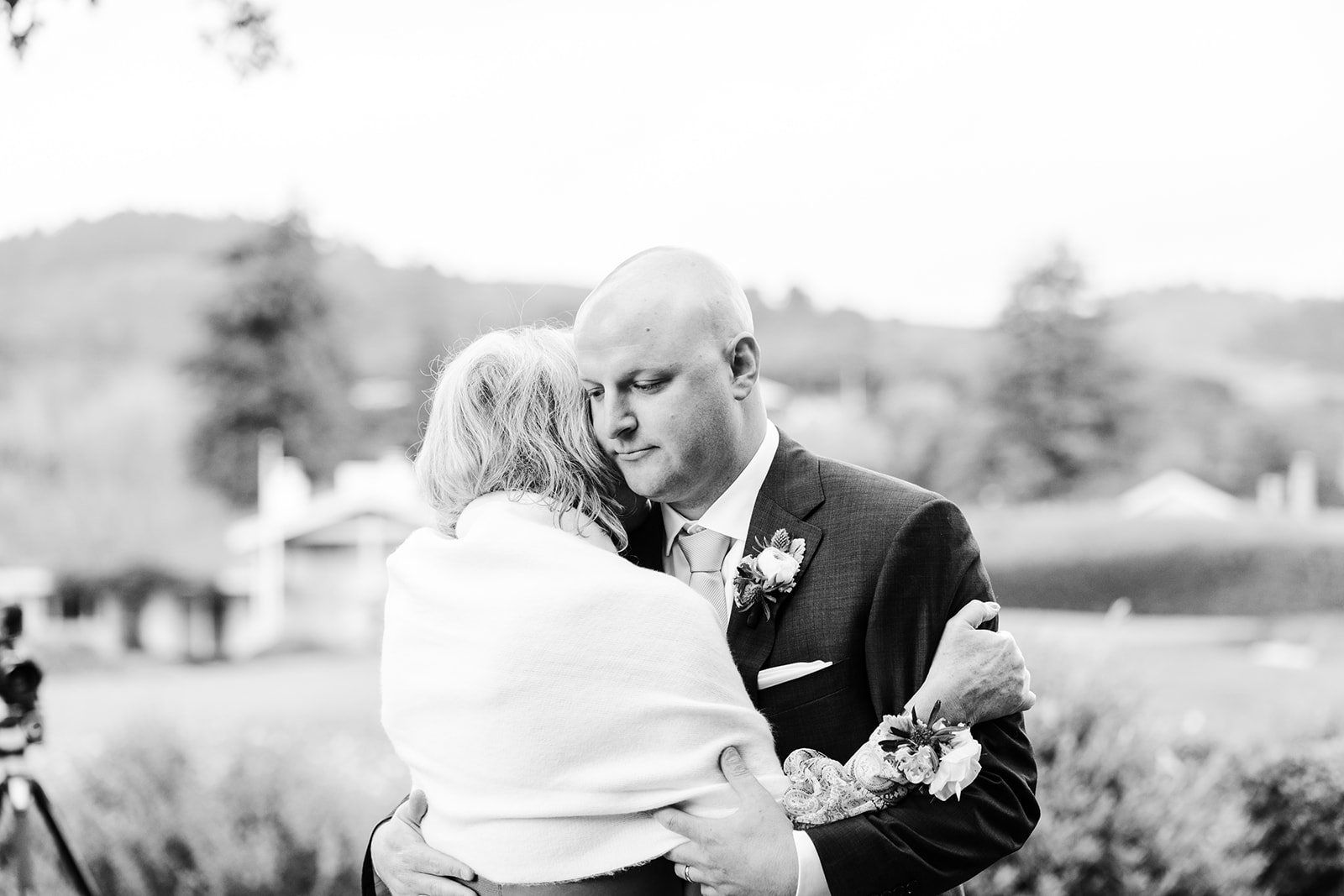 intimate carmel wedding at tehama golf club, On the Ridge Above Carmel Valley, a 9-Guest Carmel Golf Club Wedding