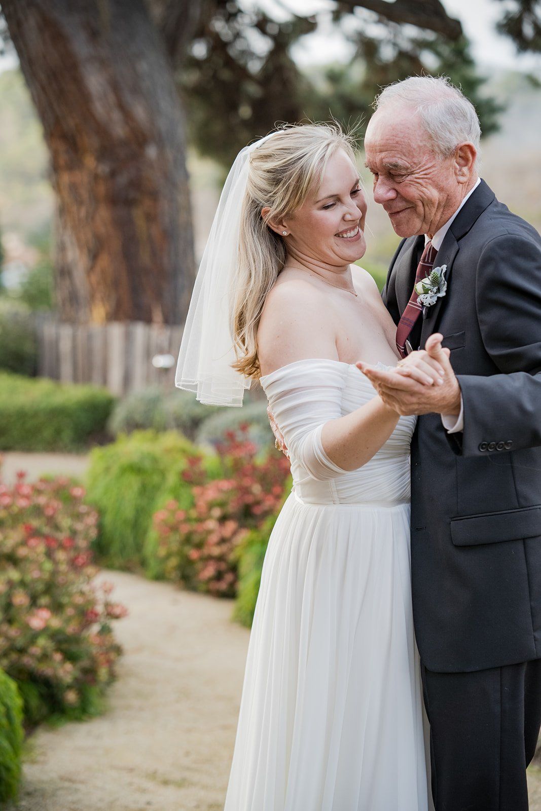 intimate carmel wedding at tehama golf club, On the Ridge Above Carmel Valley, a 9-Guest Carmel Golf Club Wedding