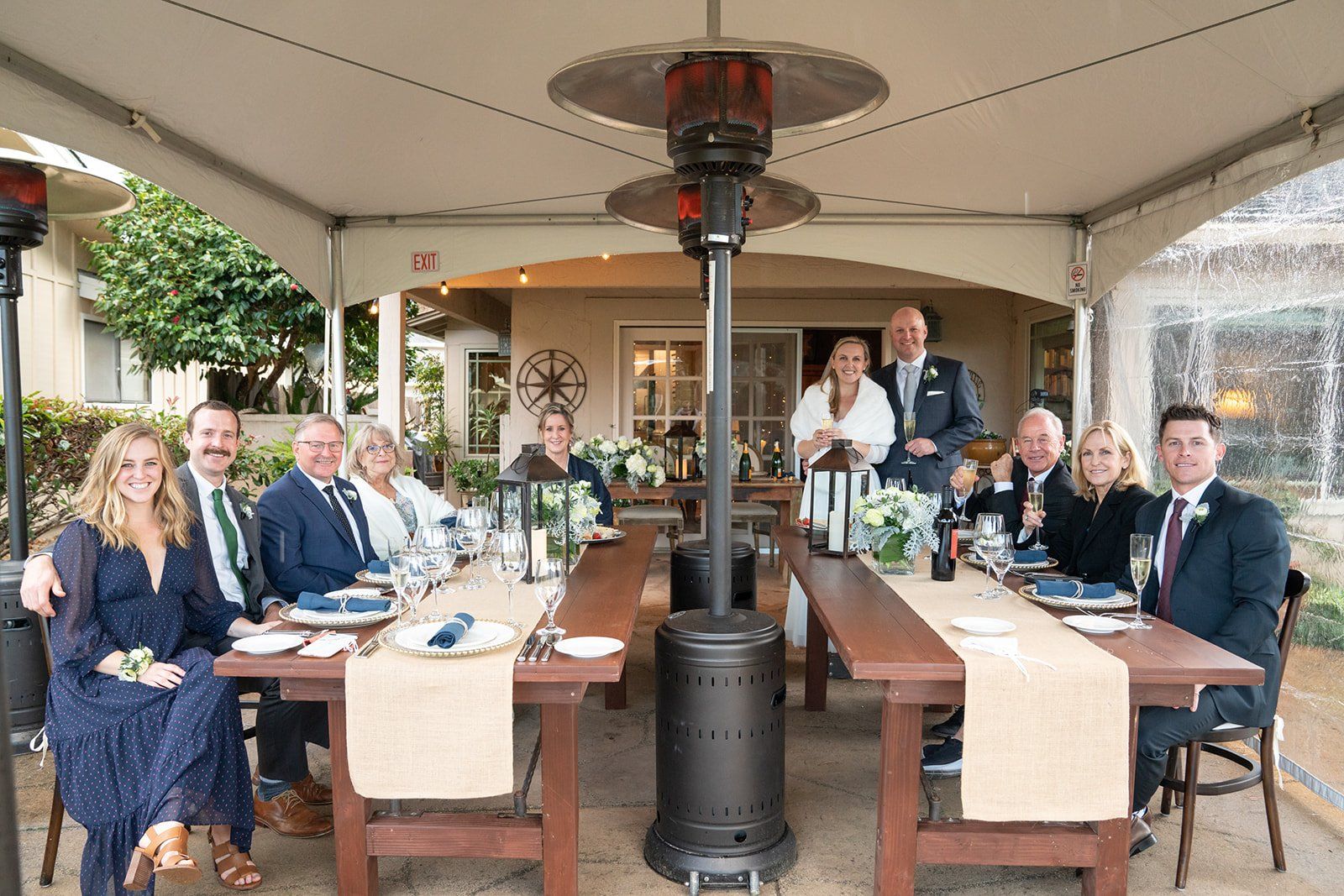 intimate carmel wedding at tehama golf club, On the Ridge Above Carmel Valley, a 9-Guest Carmel Golf Club Wedding