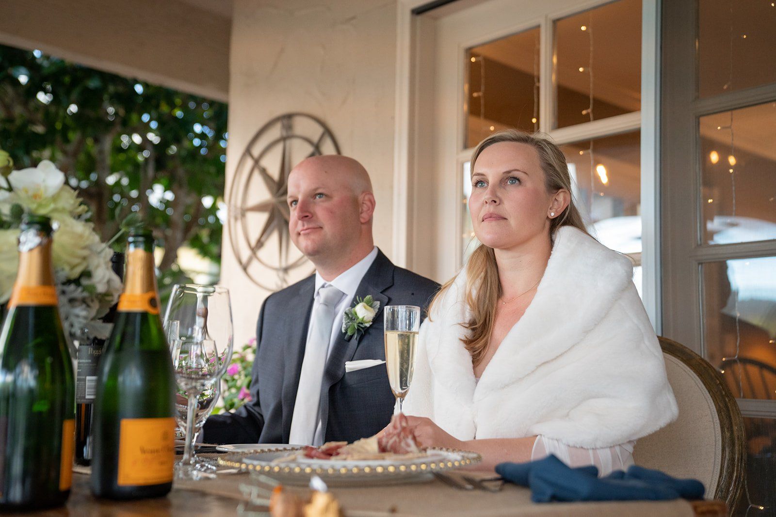 intimate carmel wedding at tehama golf club, First Dance and Dinner at the House