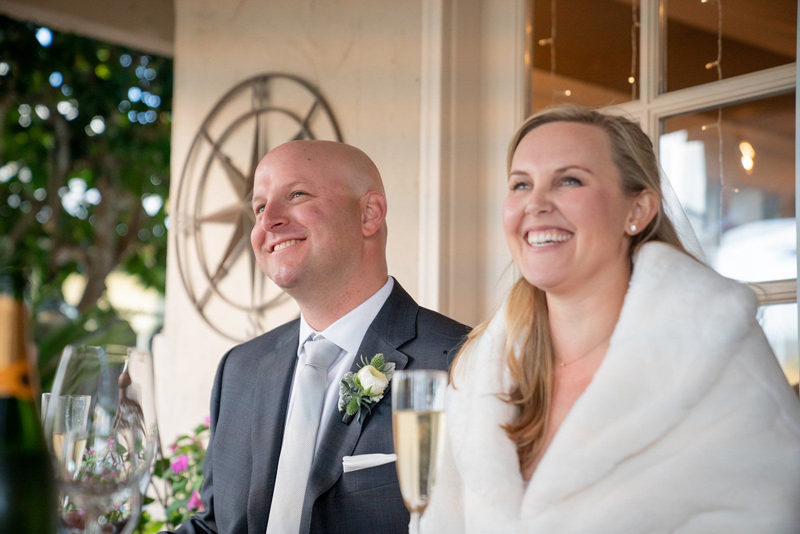 intimate carmel wedding at tehama golf club, A Tented Dinner as the Rain Came Down