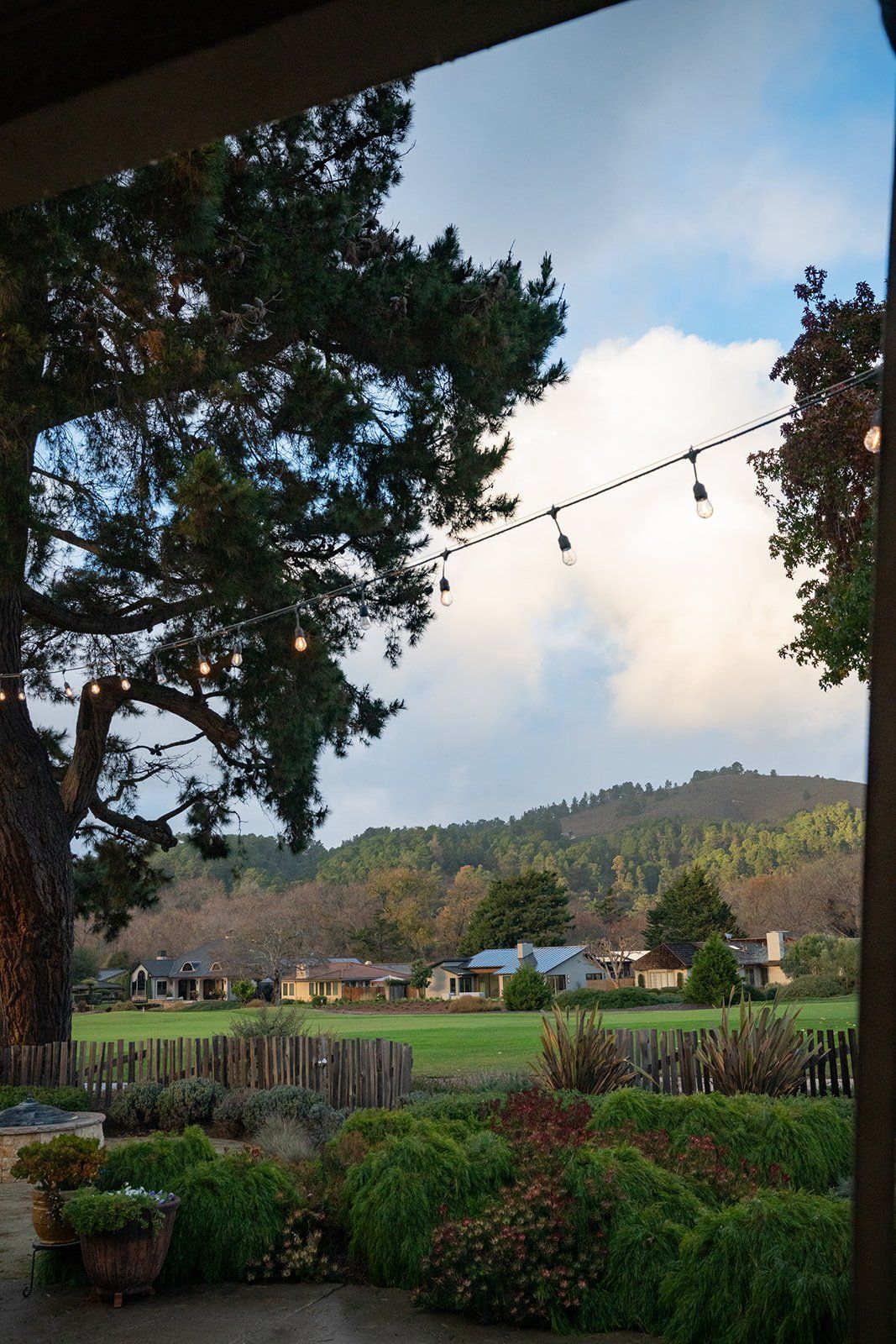 intimate carmel wedding at tehama golf club, First Dance and Dinner at the House