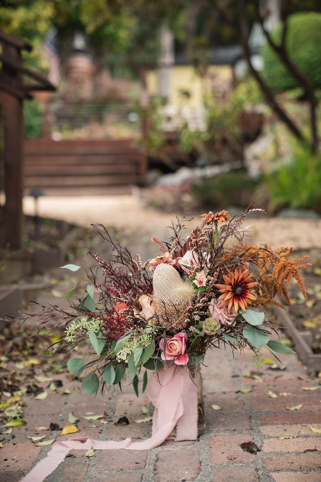 second-wedding elopement at the mendocino coast botanical gardens, Getting Ready for a Two-Person Garden Wedding