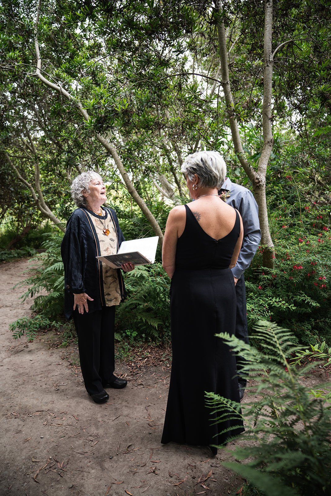 second wedding elopement mendocino botanical gardens, Married in the Woods at the Mendocino Botanical Gardens