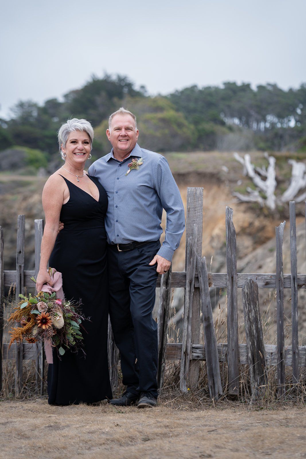 second wedding elopement mendocino botanical gardens, A Toast, a First Dance, and the Dahlias in Full Bloom