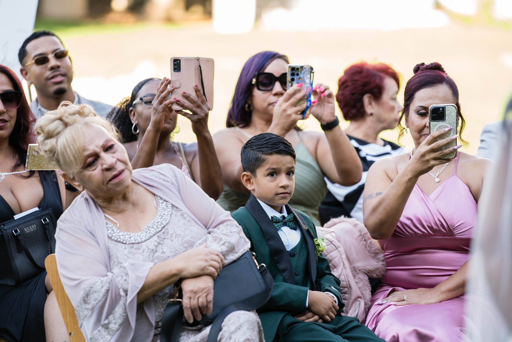 classic santa barbara courthouse micro wedding, A Spanish-Courthouse Elopement in the Sunken Gardens