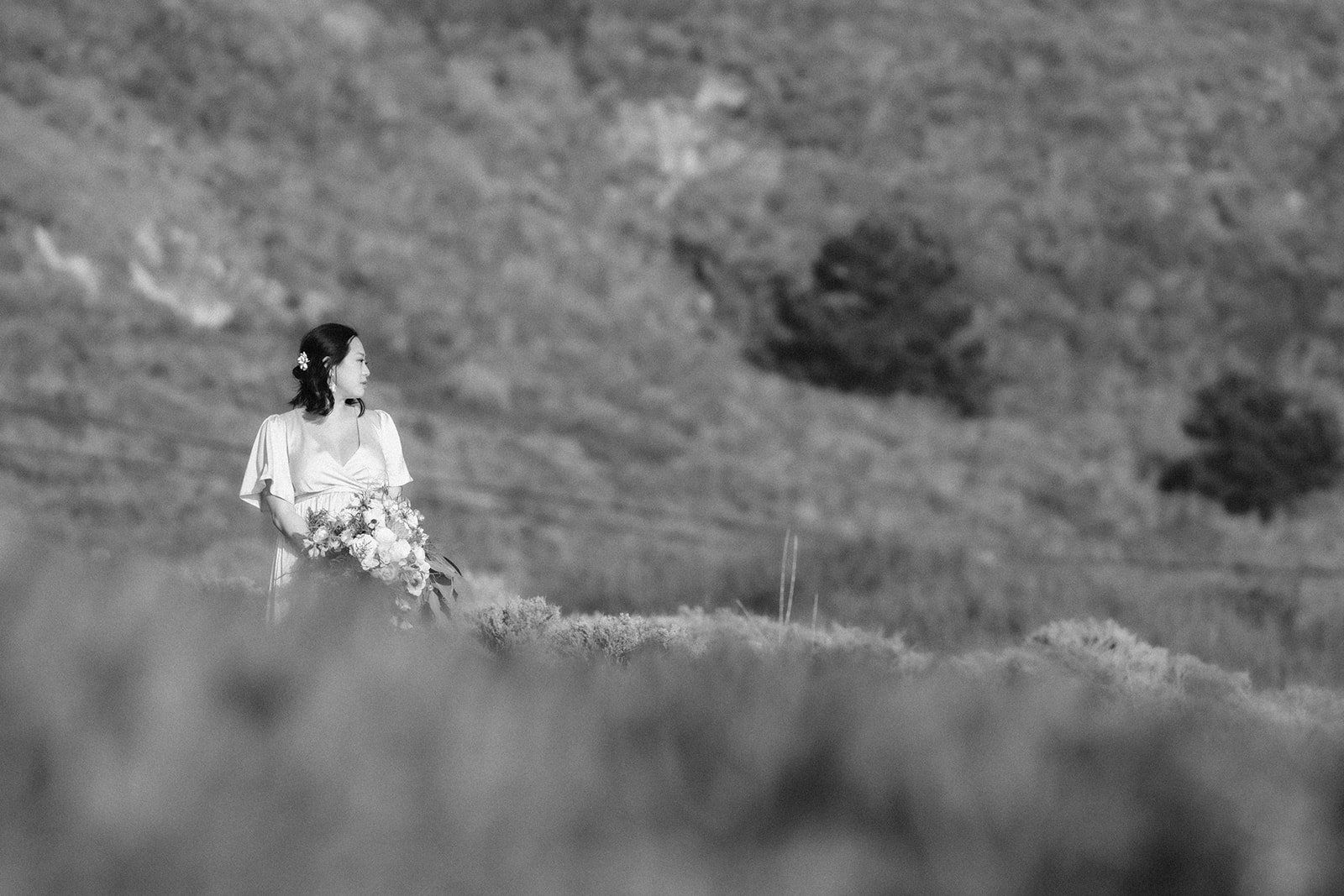 big sur cliffside elopement just the two of them, Portraits Along the Cliff