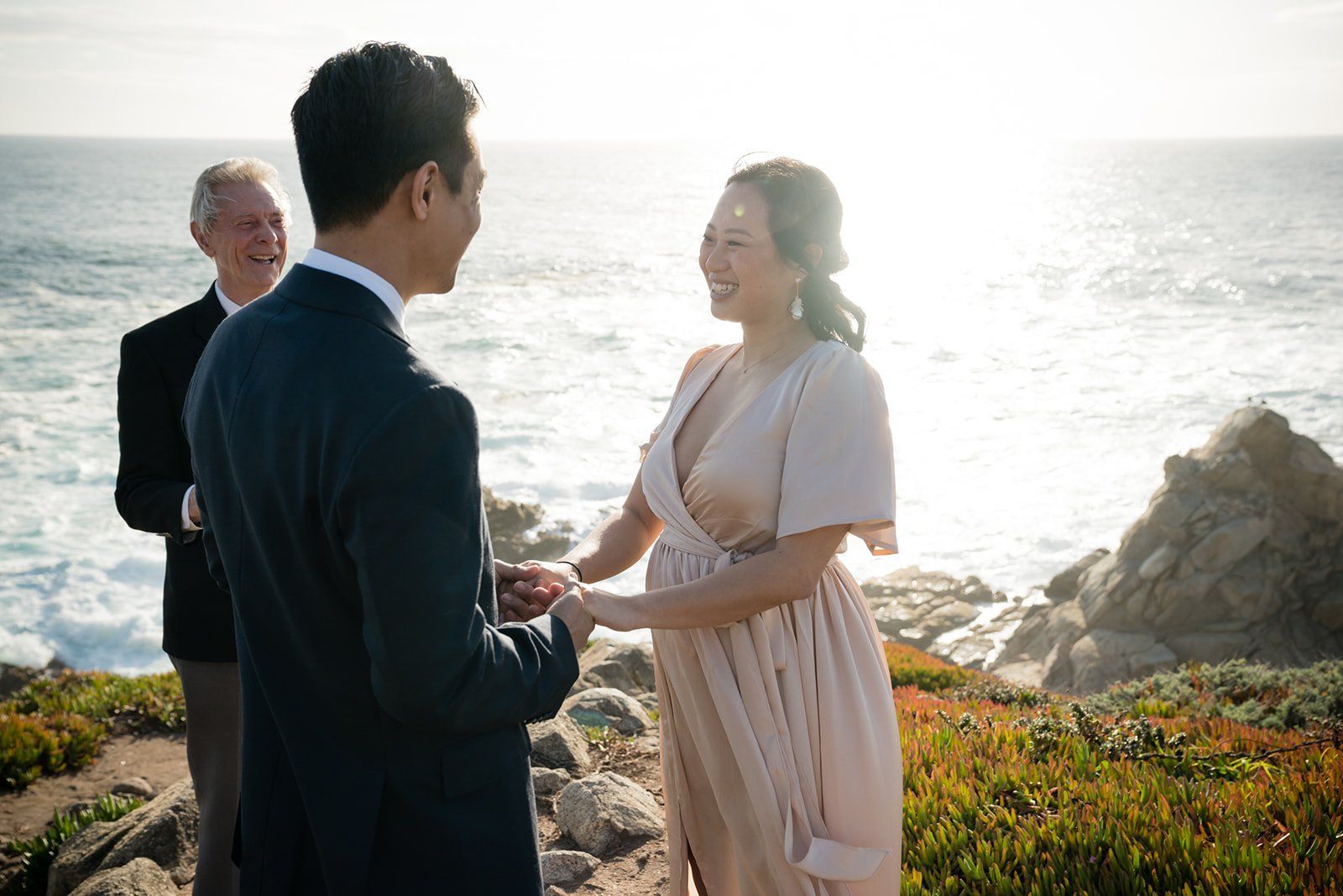 big sur cliffside elopement for just the two of them, Cliffside Vows Above the Pacific at China Point
