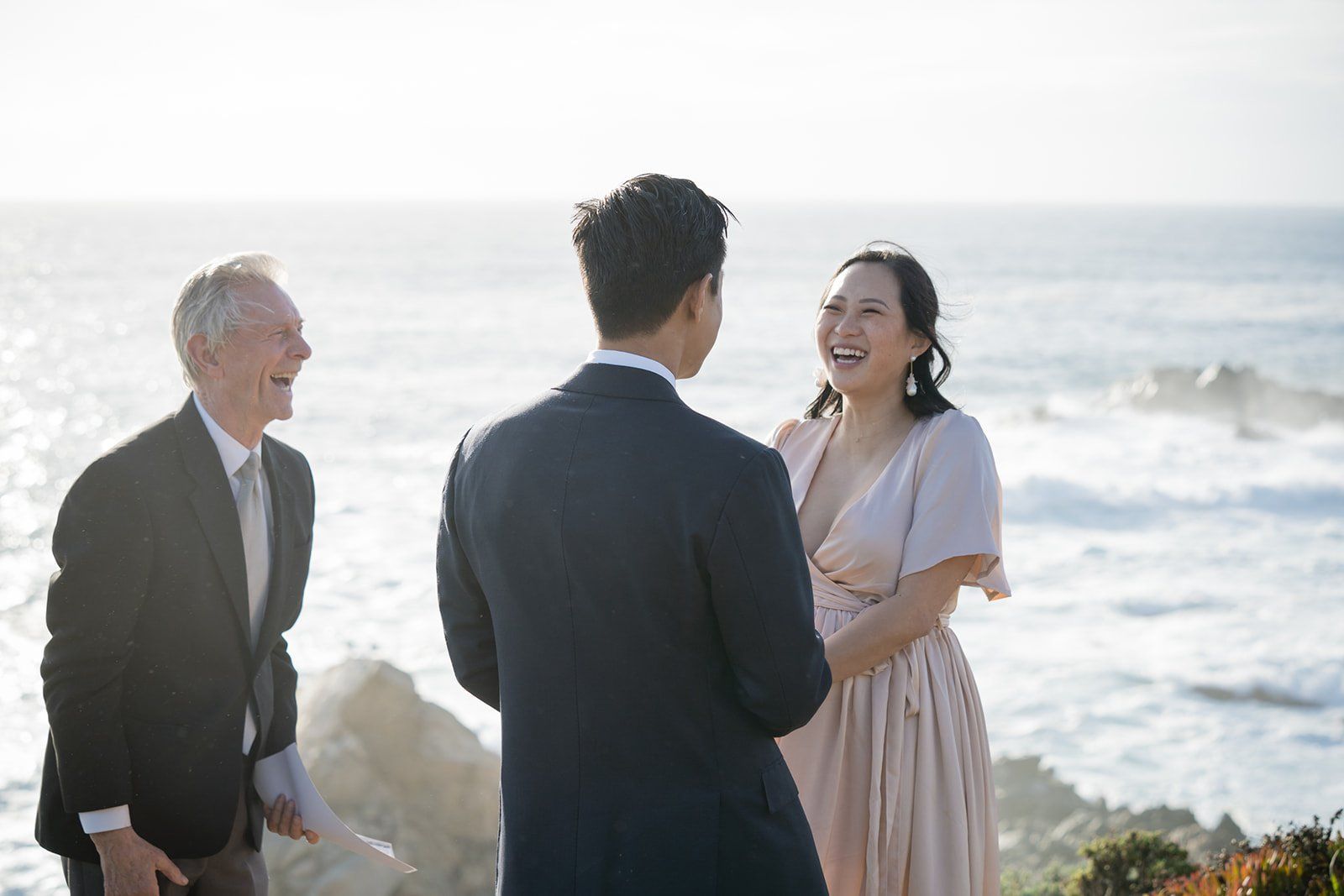 big sur cliffside elopement for just the two of them, Cliffside Vows Above the Pacific at China Point