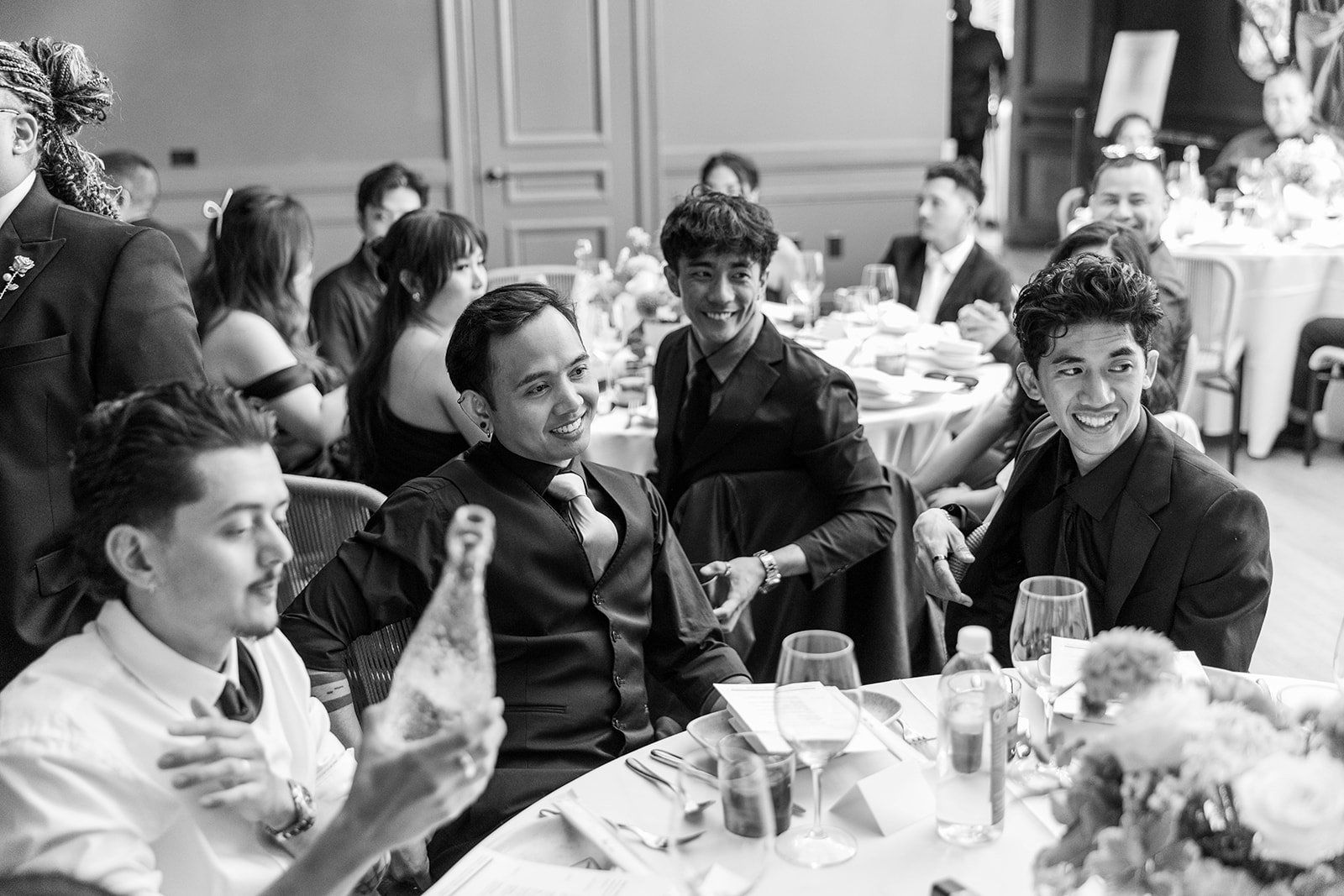 city hall ceremony + la mar peruvian waterfront reception (50 guests), Lunch and Dancing at La Mar