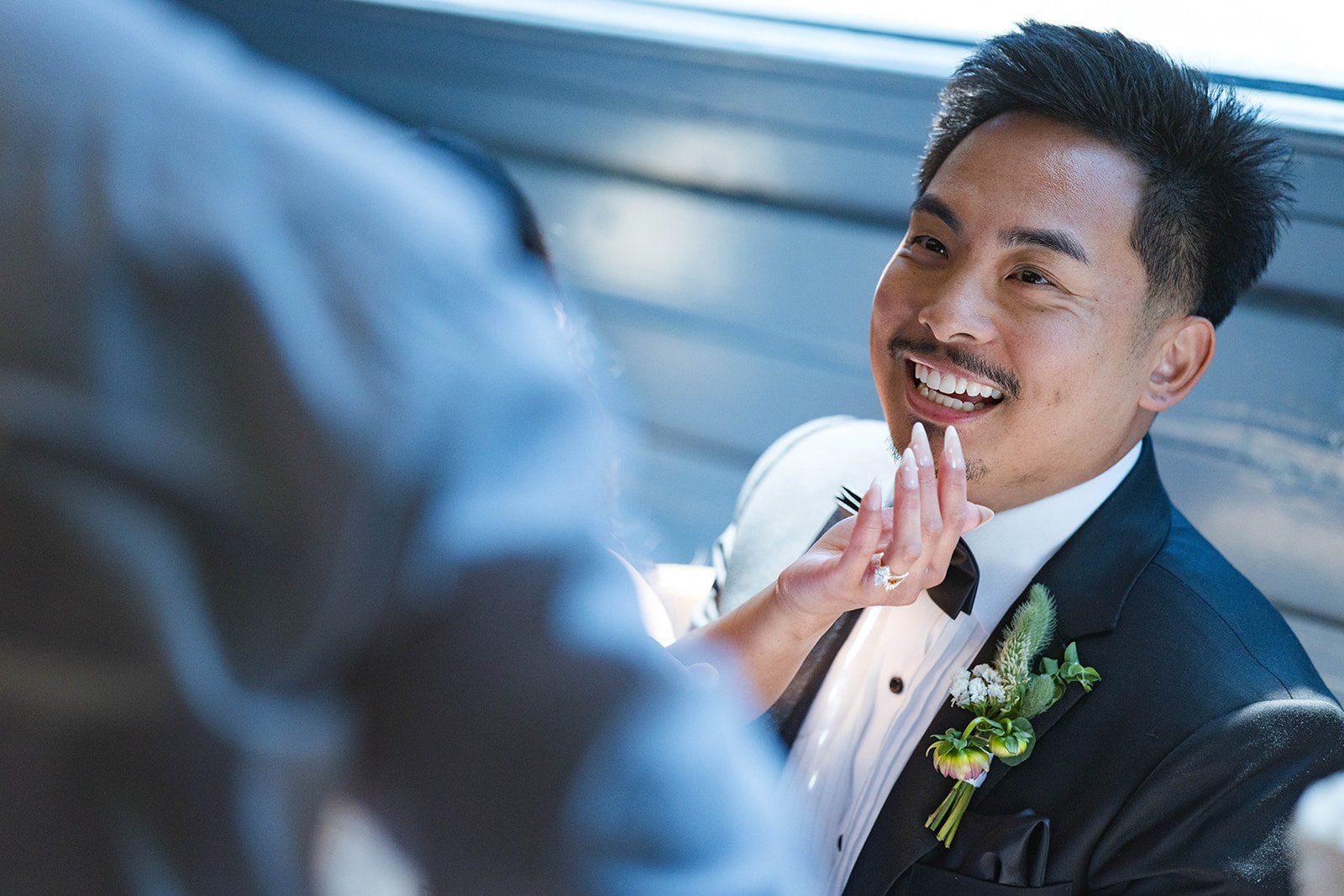 city hall ceremony + la mar peruvian waterfront reception (50 guests), Portraits on the Embarcadero