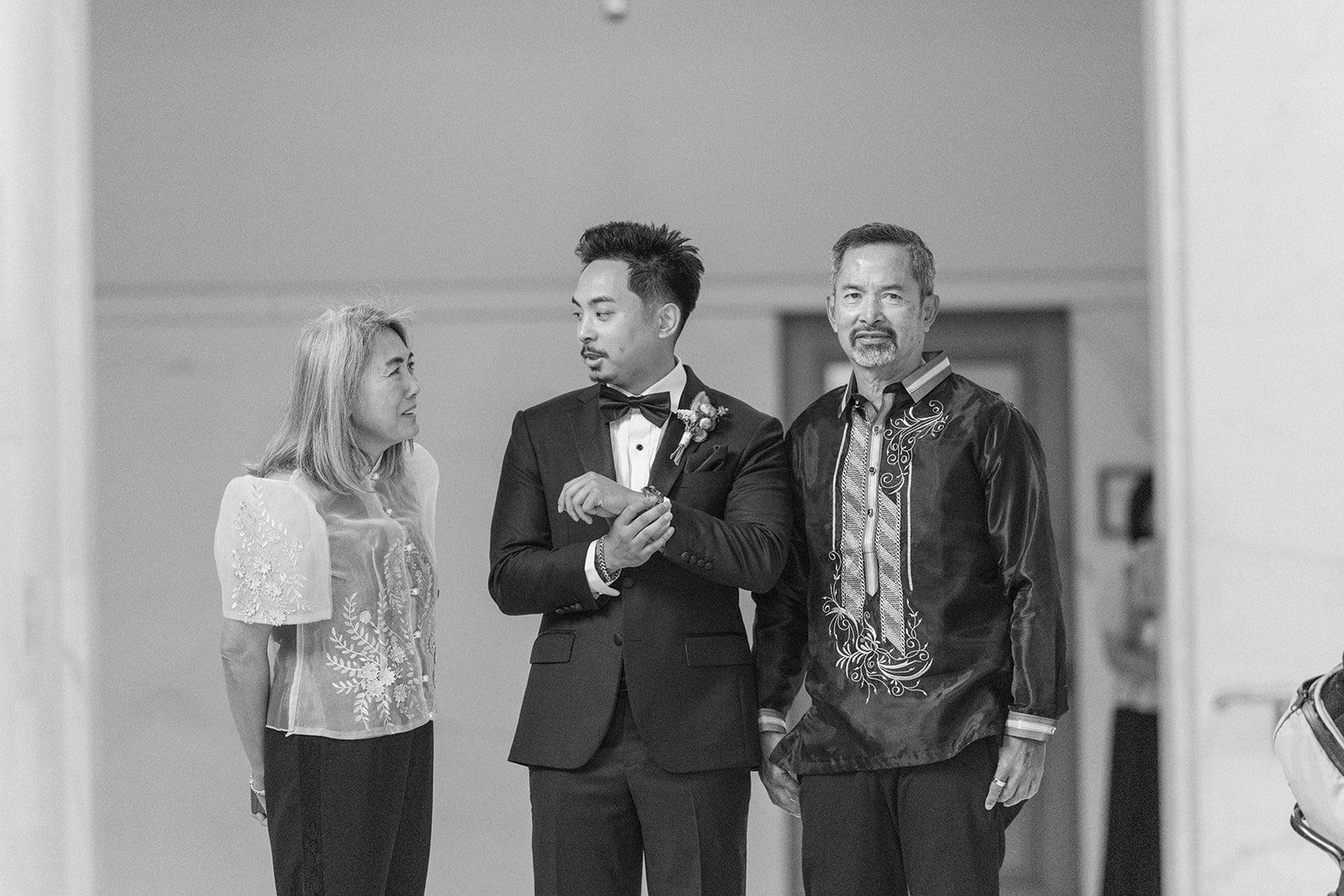 city hall ceremony + la mar peruvian waterfront reception (50 guests), Vows Under the Rotunda