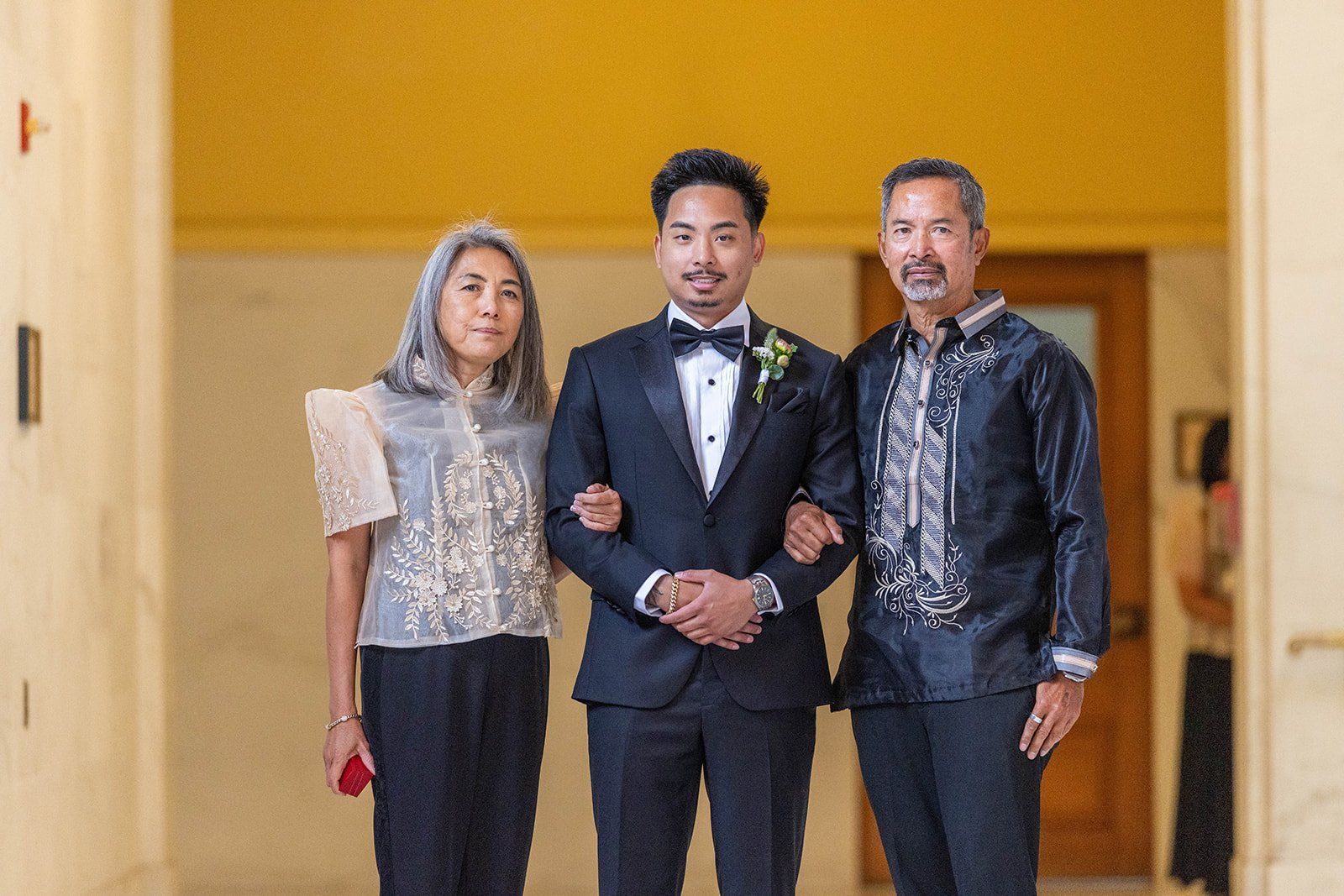 city hall ceremony + la mar peruvian waterfront reception (50 guests), Portraits on the Embarcadero