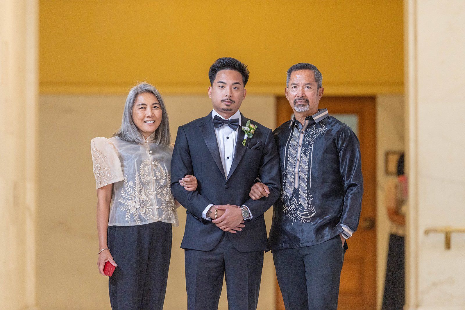 city hall ceremony + la mar peruvian waterfront reception (50 guests), Portraits on the Embarcadero