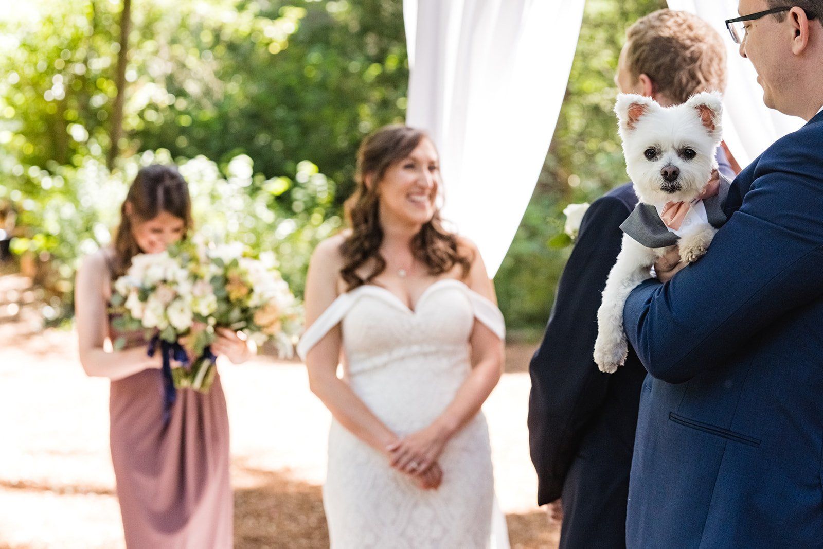 minimony at sand rock farm (12 guests), A Sand Rock Farm Minimony Under the Trees