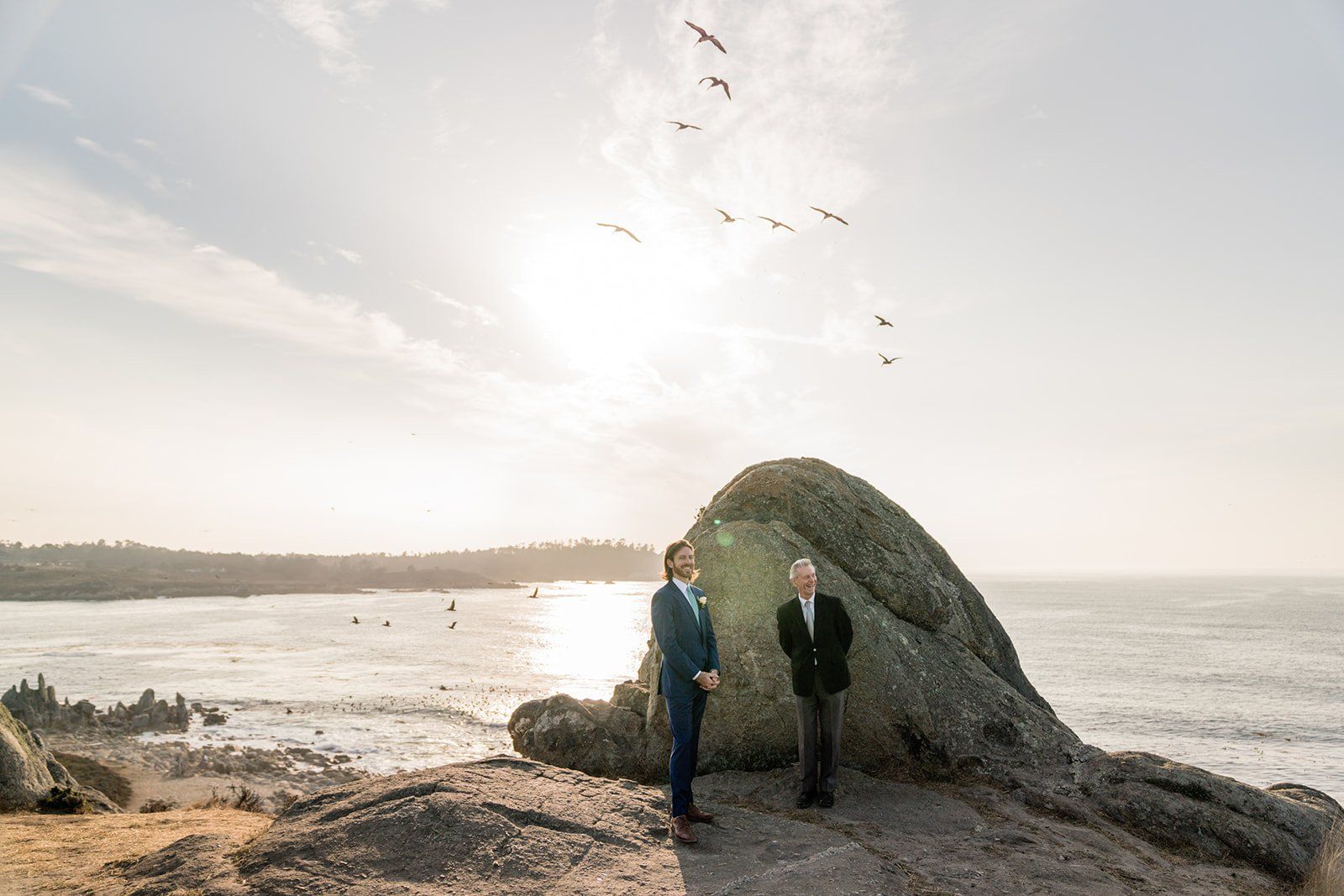 carmel elopement, Vows on the Carmel Coast