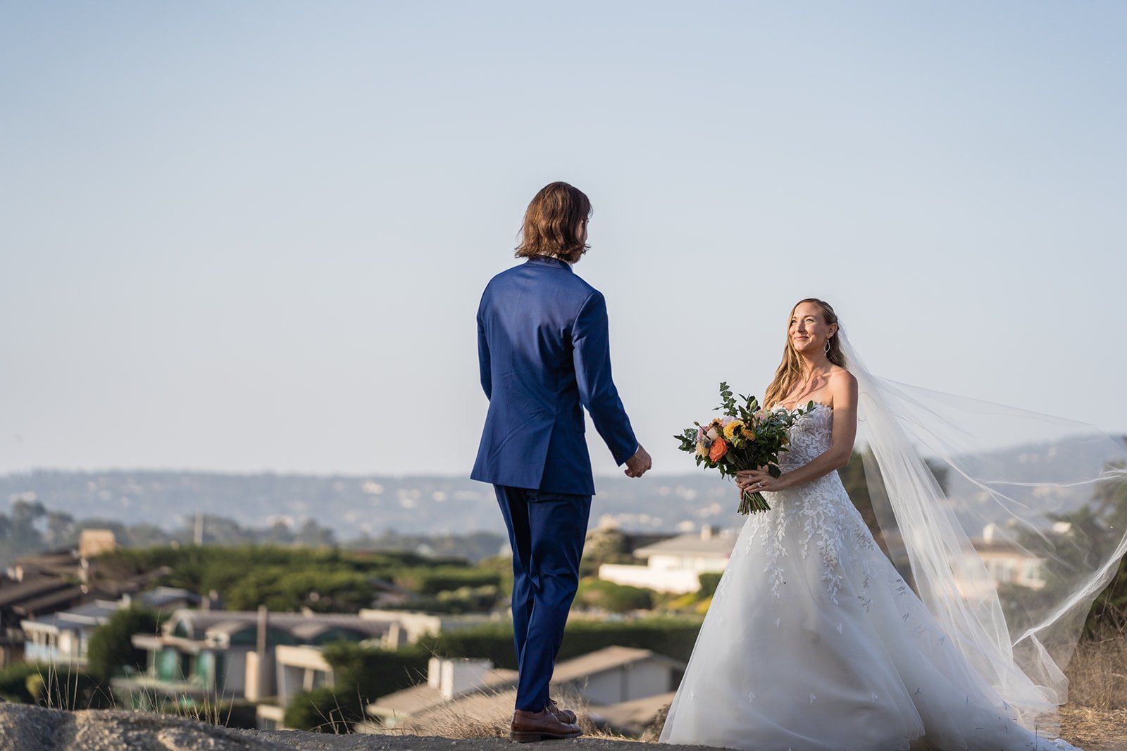 carmel elopement, Portraits Along the Coast