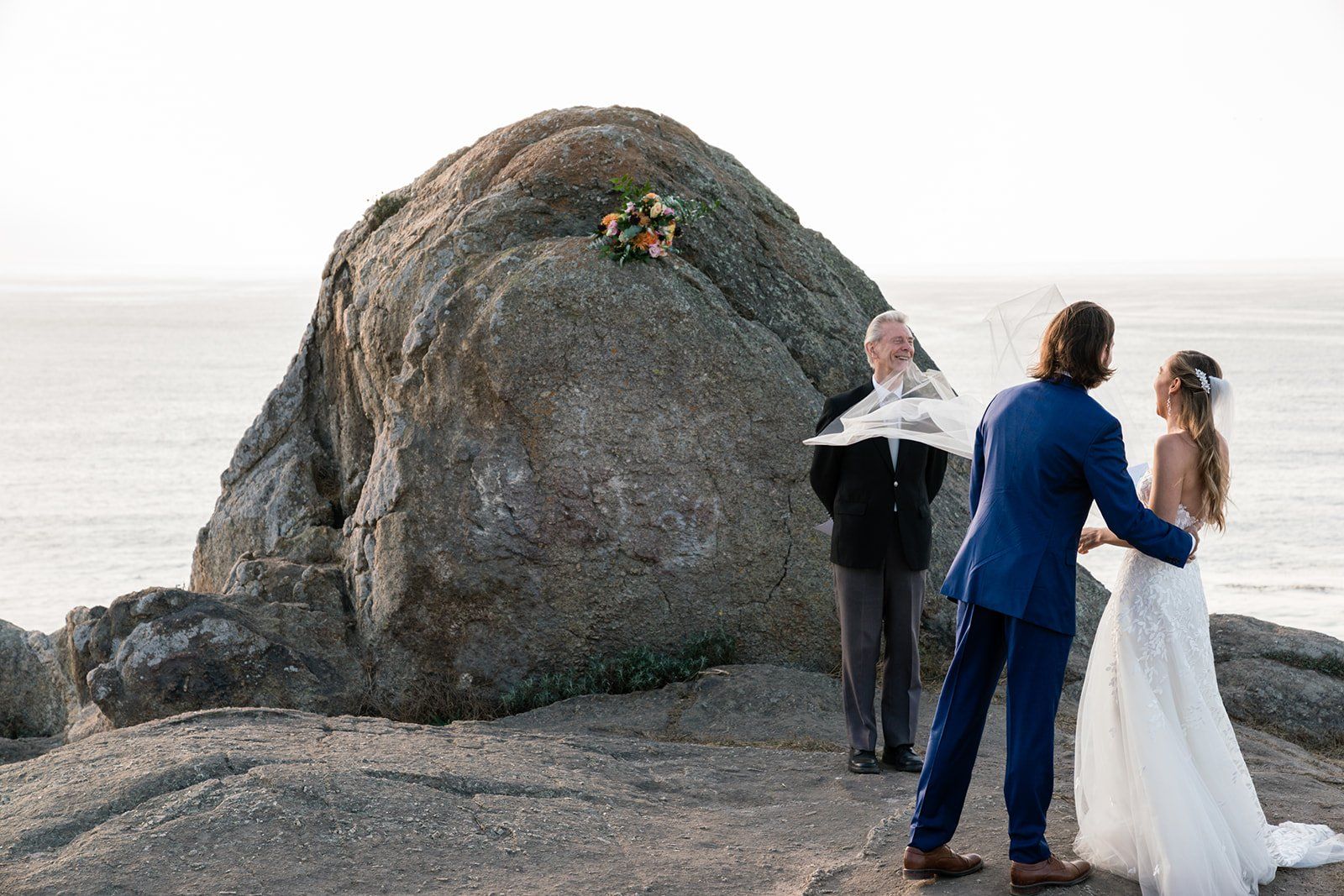carmel elopement, Vows on the Carmel Coast