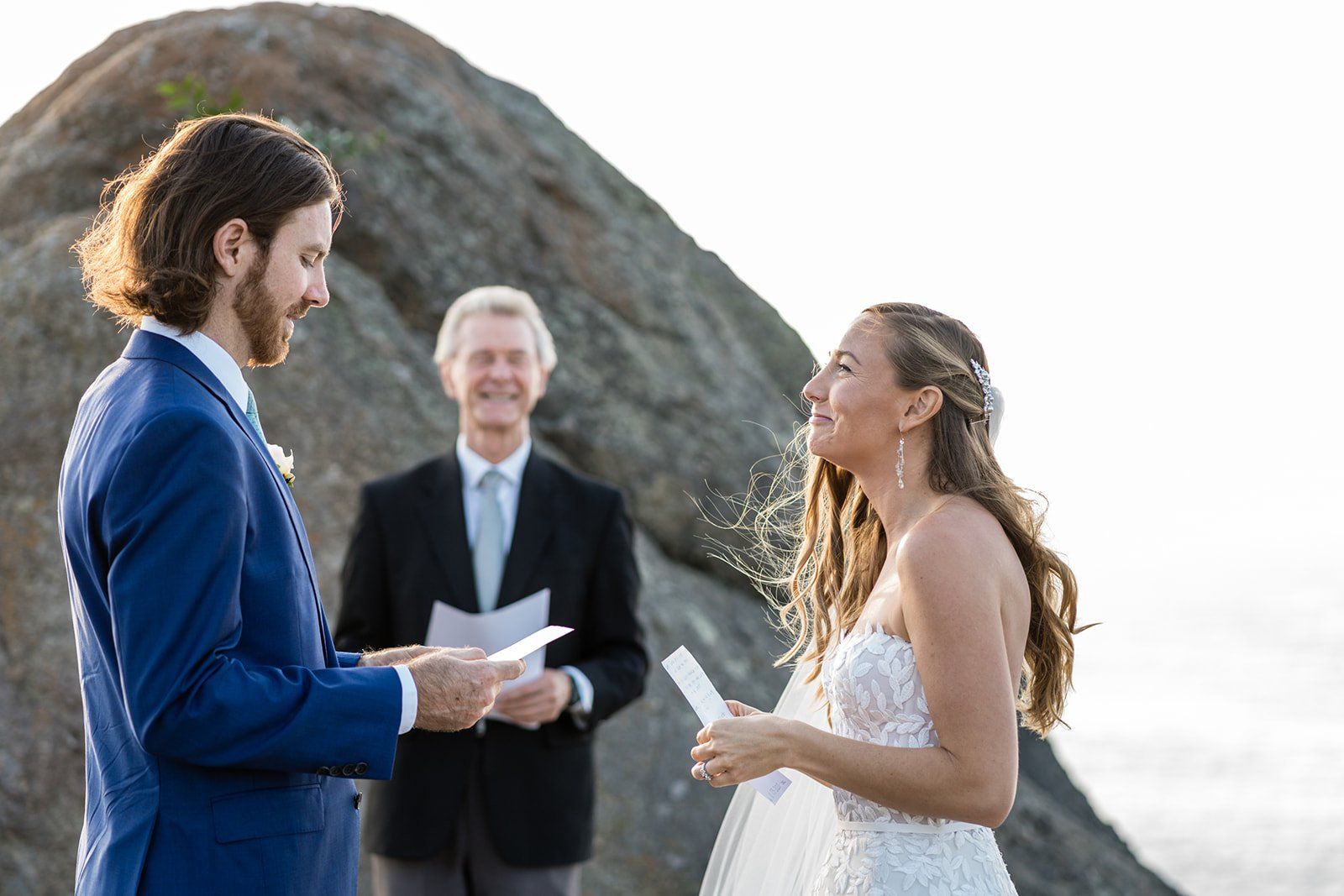 carmel elopement, Vows on the Carmel Coast