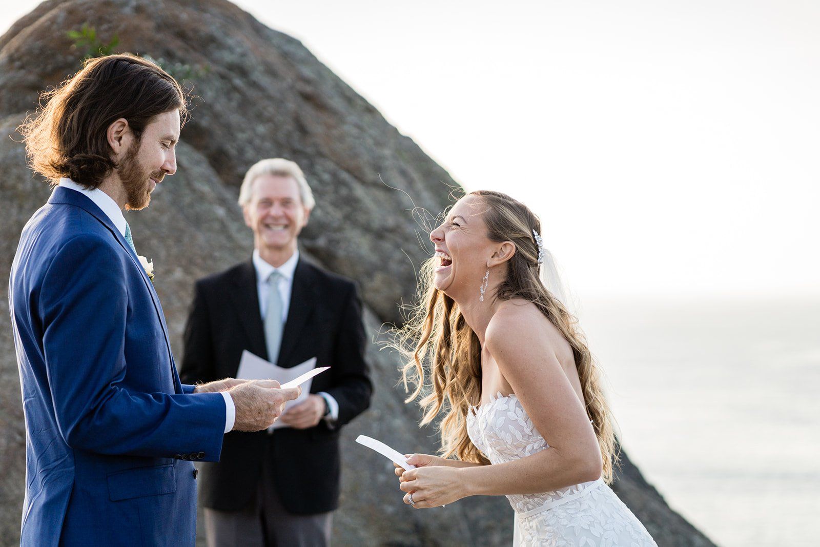 carmel elopement, Vows on the Carmel Coast