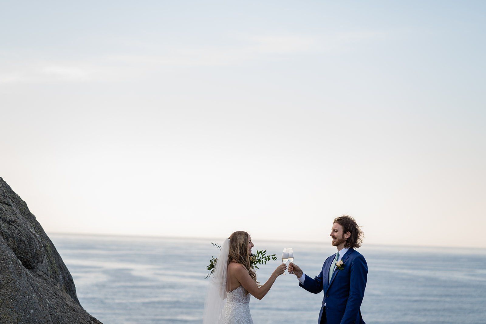 carmel elopement, Portraits Along the Coast