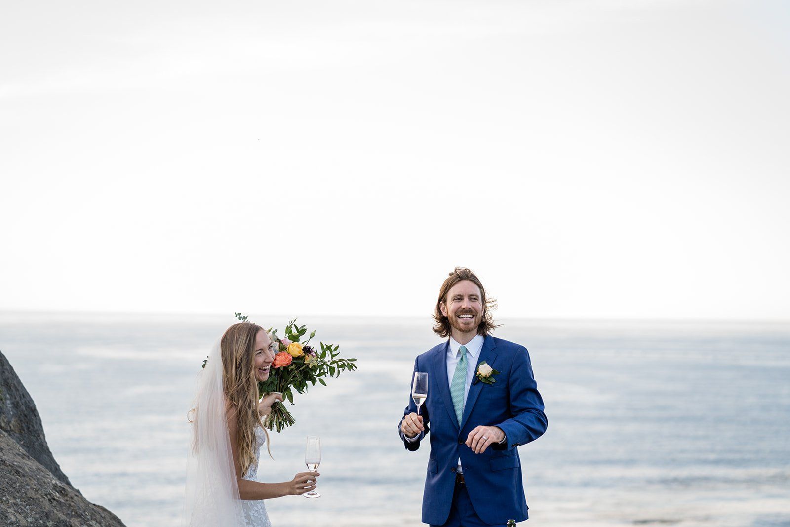 carmel elopement, Portraits Along the Coast