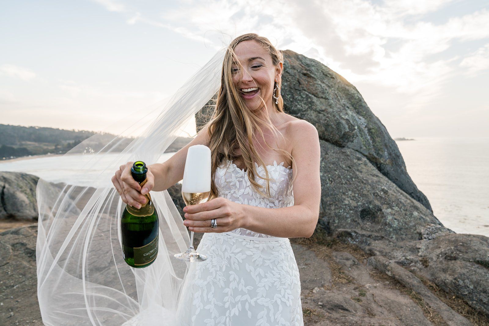 carmel elopement, Portraits Along the Coast