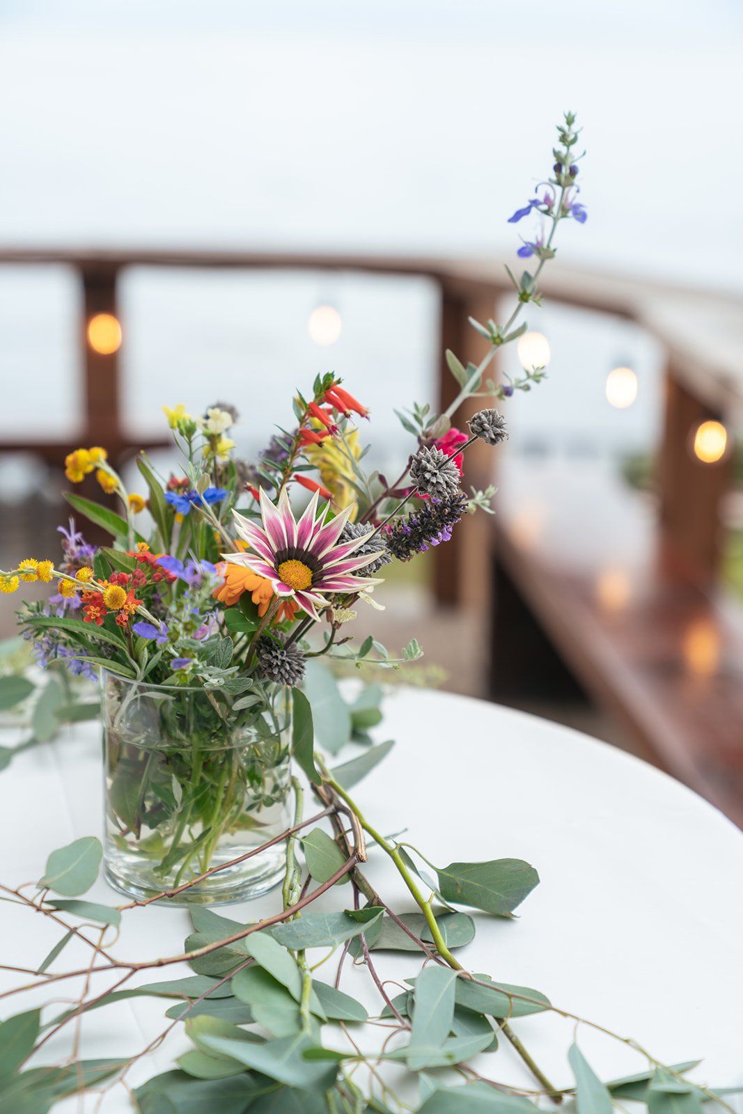 private estate micro wedding at Wind and Sea Big Sur, One Long Table Over the Water at the Wind and Sea Estate