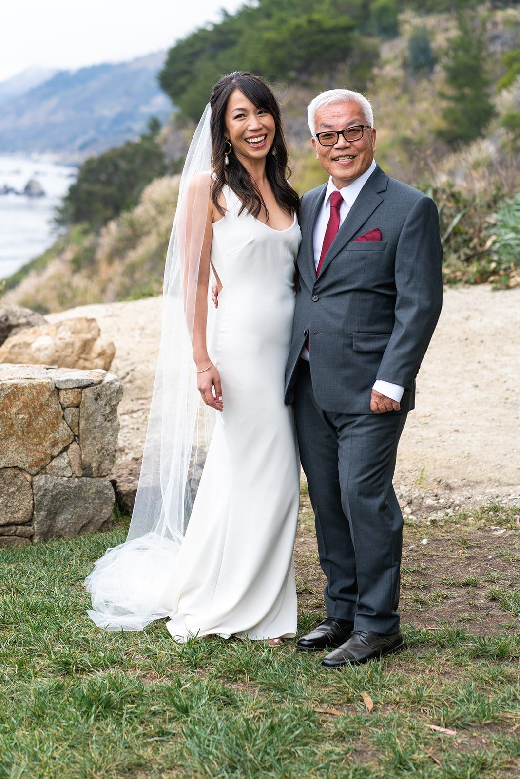 full-estate micro wedding at wind and sea big sur, The Two of Them, and Everyone They Brought