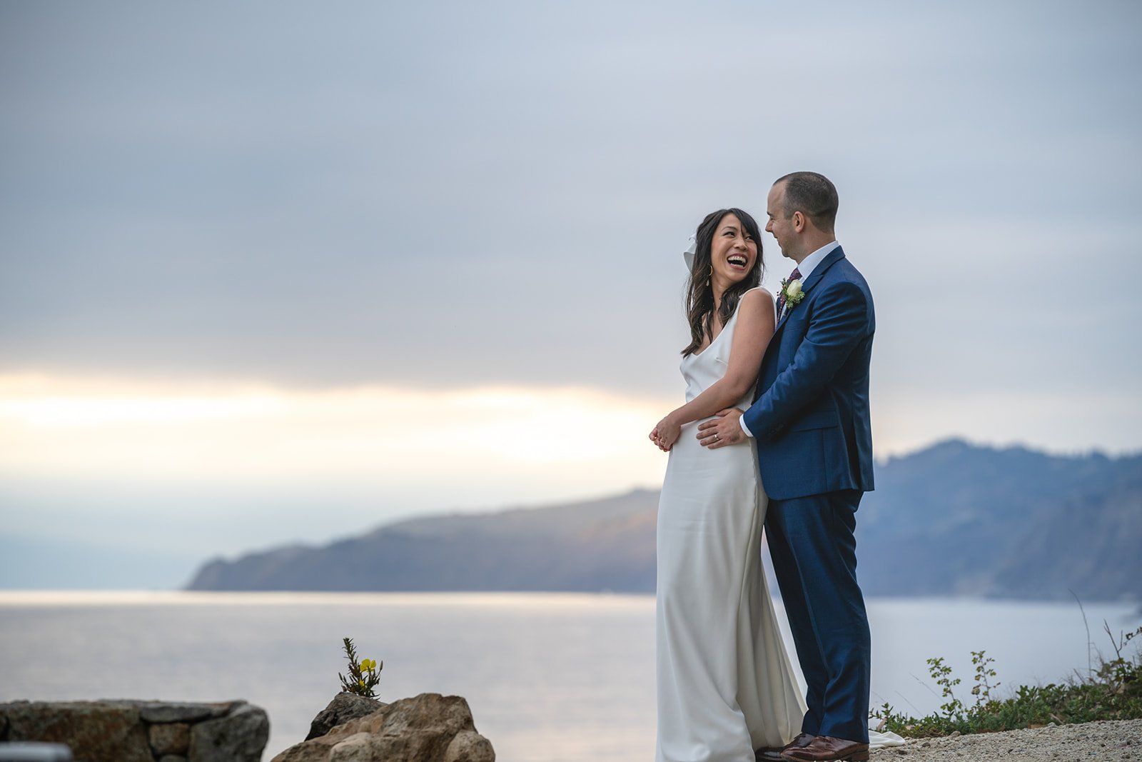 full-estate micro wedding at wind and sea big sur, The Two of Them, and Everyone They Brought