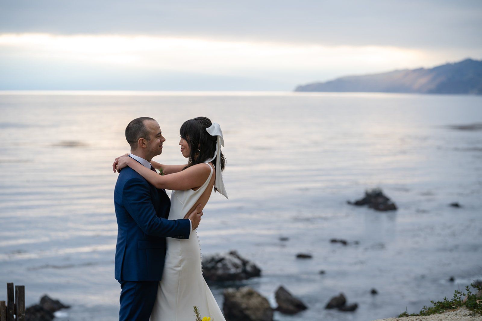 full-estate micro wedding at wind and sea big sur, The Two of Them, and Everyone They Brought
