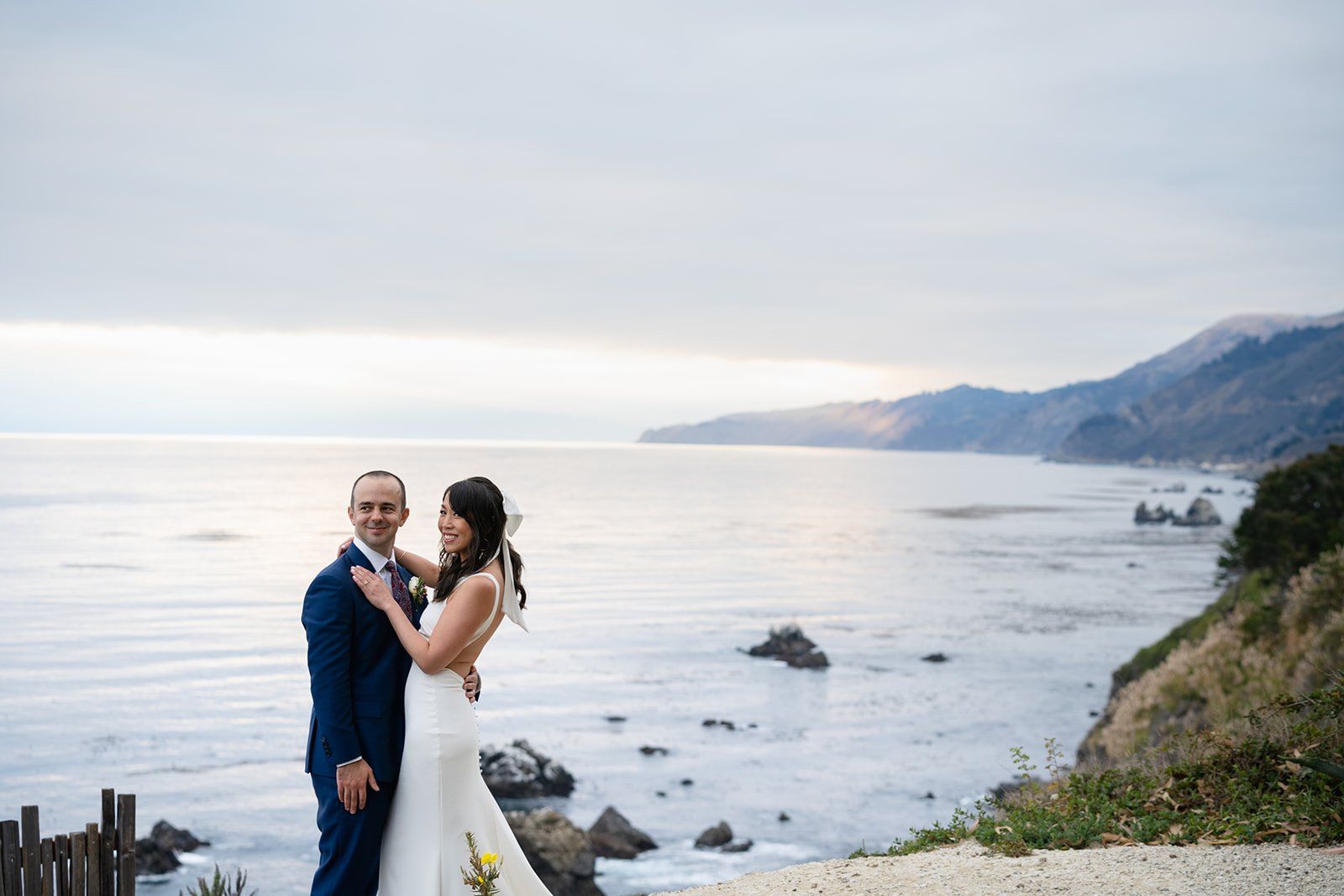 full-estate micro wedding at wind and sea big sur, The Two of Them, and Everyone They Brought