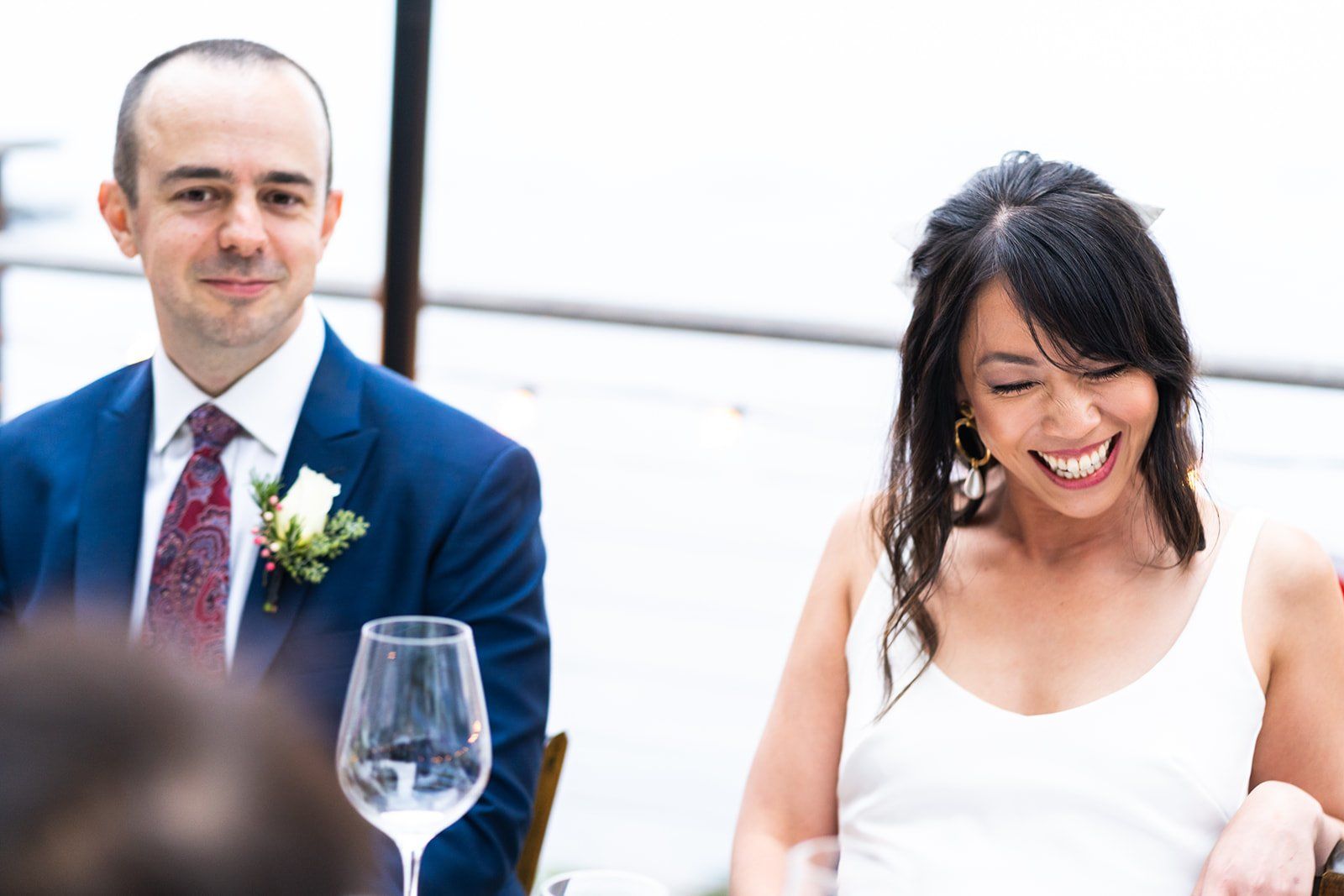 full-estate micro wedding at wind and sea big sur, One Long Table Over the Water