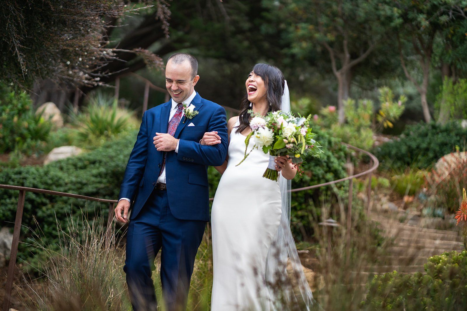 private estate micro wedding at Wind and Sea Big Sur, Portraits Along the Big Sur Cliffs
