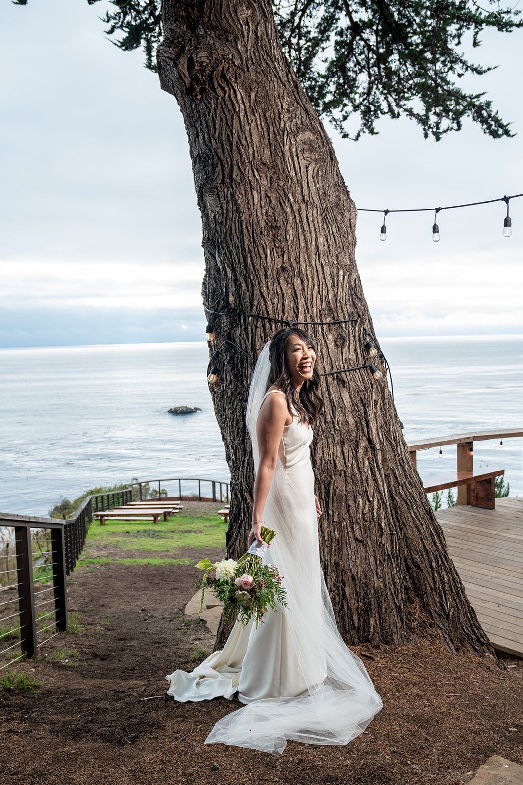 full-estate micro wedding at wind and sea big sur, The Two of Them, and Everyone They Brought