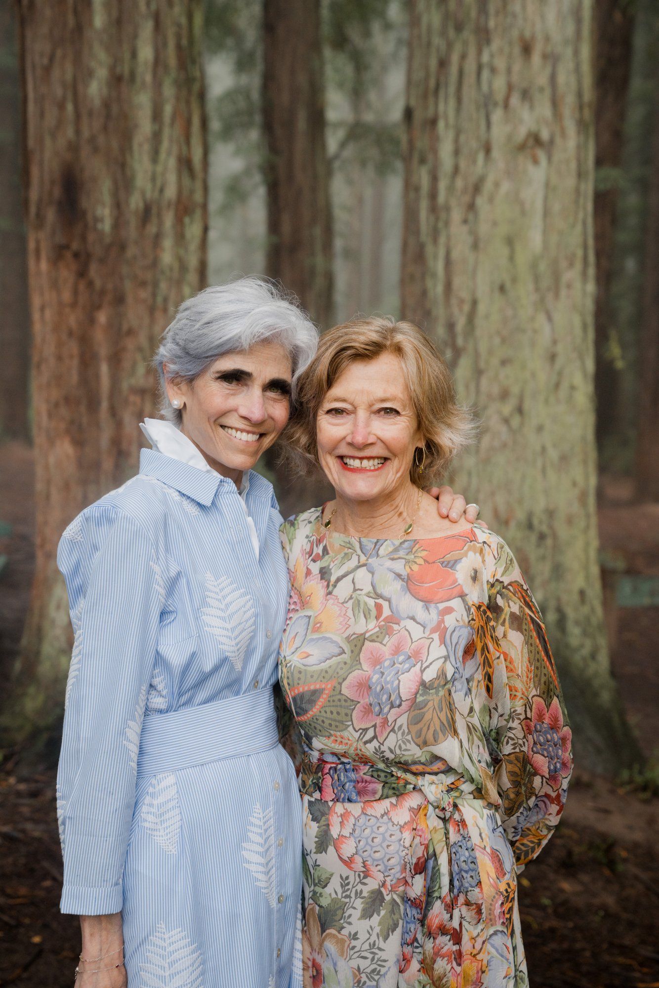joaquin miller park redwoods wedding, Everyone They Brought Up the Hill