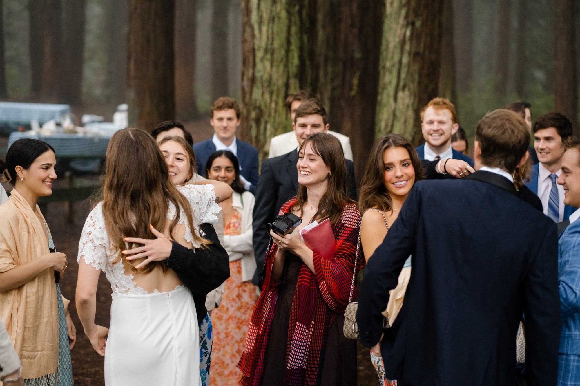 joaquin miller park redwoods wedding, Cake in the Grove, Then a Camping Trip