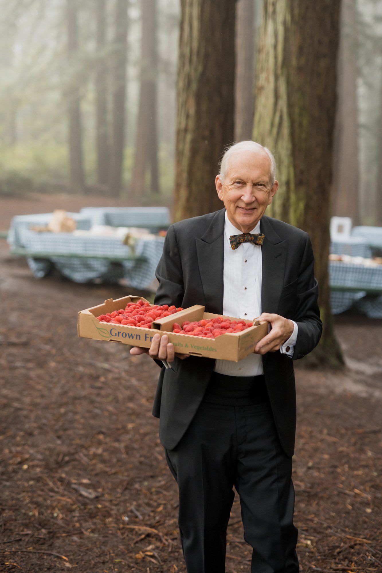 Joaquin Miller Park redwoods wedding, Cake in the Grove, Then a Camping Trip