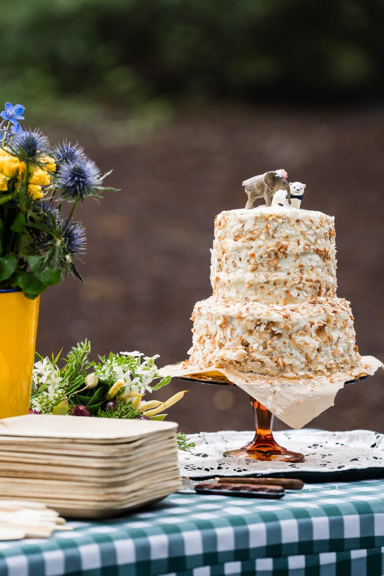 joaquin miller park redwoods wedding, Cake in the Grove, Then a Camping Trip