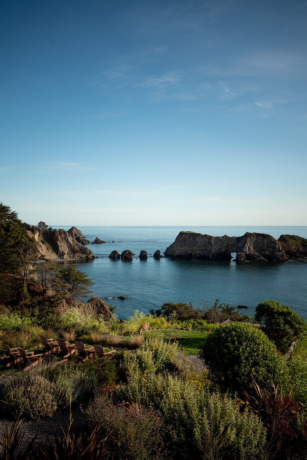 two-grooms oceanfront inn minimony at harbor house mendocino, A Pacific-Coast Ceremony Above the Cove at Harbor House Inn