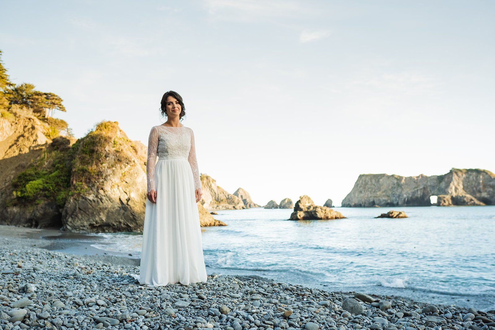 oceanfront inn minimony at harbor house mendocino, Portraits Above the Cove
