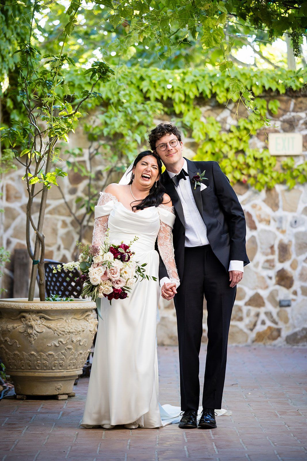 summer vineyard wedding at jacuzzi family vineyards, sonoma, Portraits Among the Vines