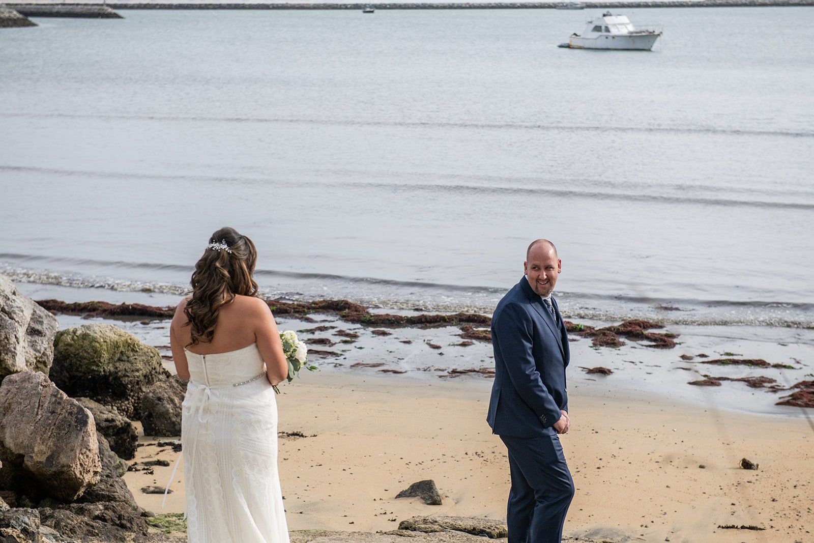 largest micro wedding at mavericks house, Portraits Along the Half Moon Bay Surf Coast