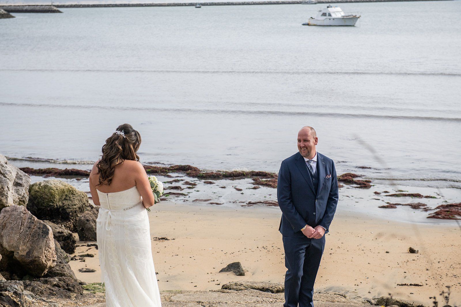 largest micro wedding at mavericks house, The Lawn Ceremony at Mavericks House, Half Moon Bay