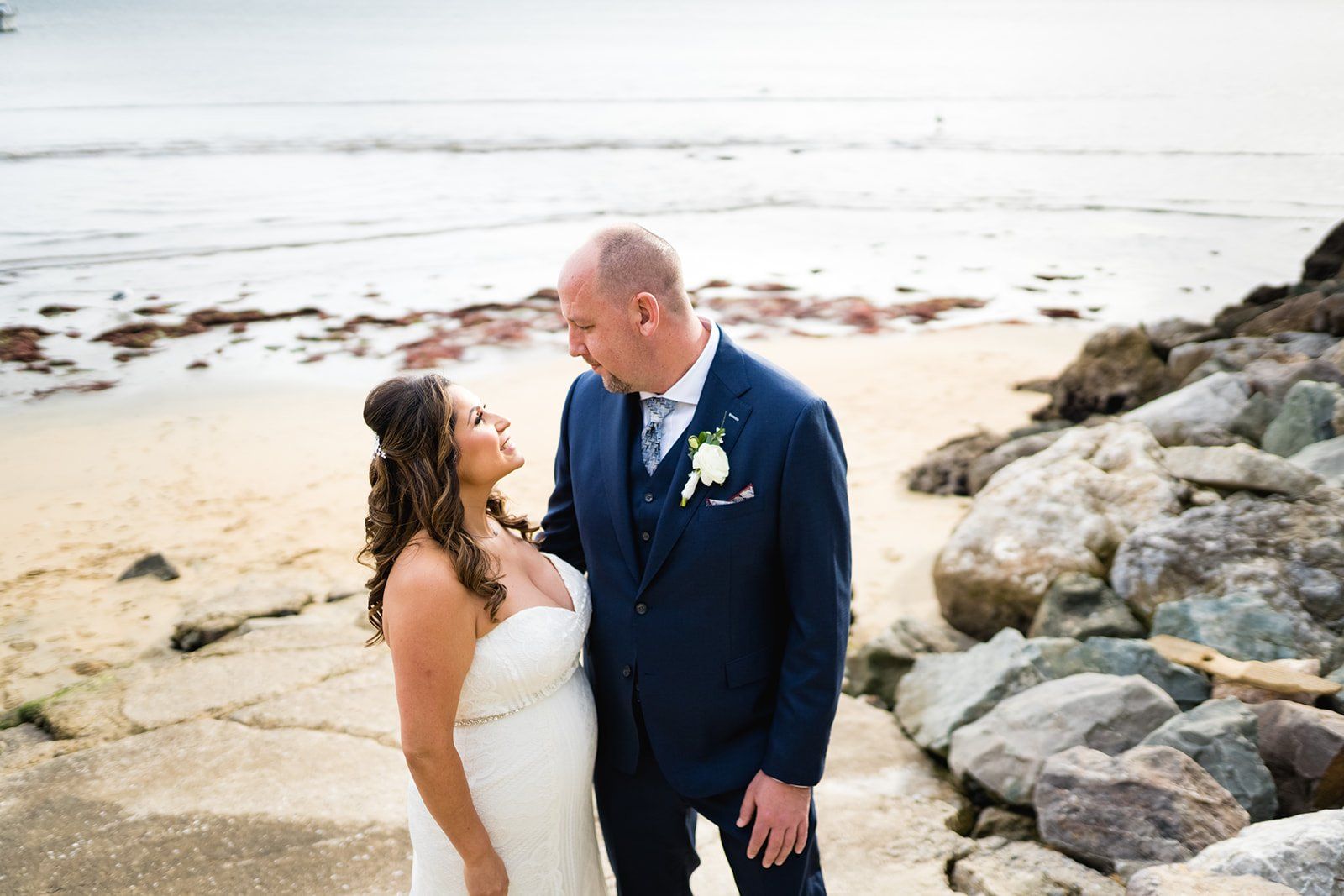largest micro wedding at mavericks house half moon bay, Portraits Along the Half Moon Bay Surf Coast