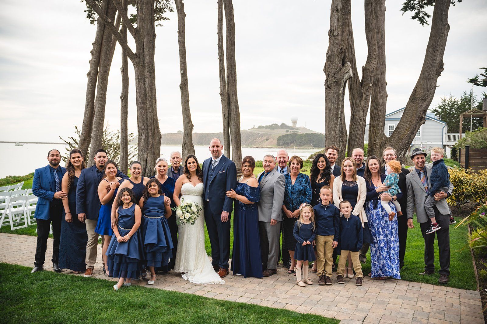 largest micro wedding at mavericks house half moon bay, Portraits Along the Half Moon Bay Surf Coast