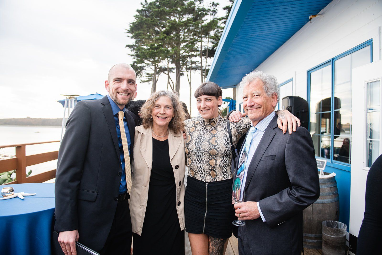 largest micro wedding at mavericks house, Portraits Along the Half Moon Bay Surf Coast