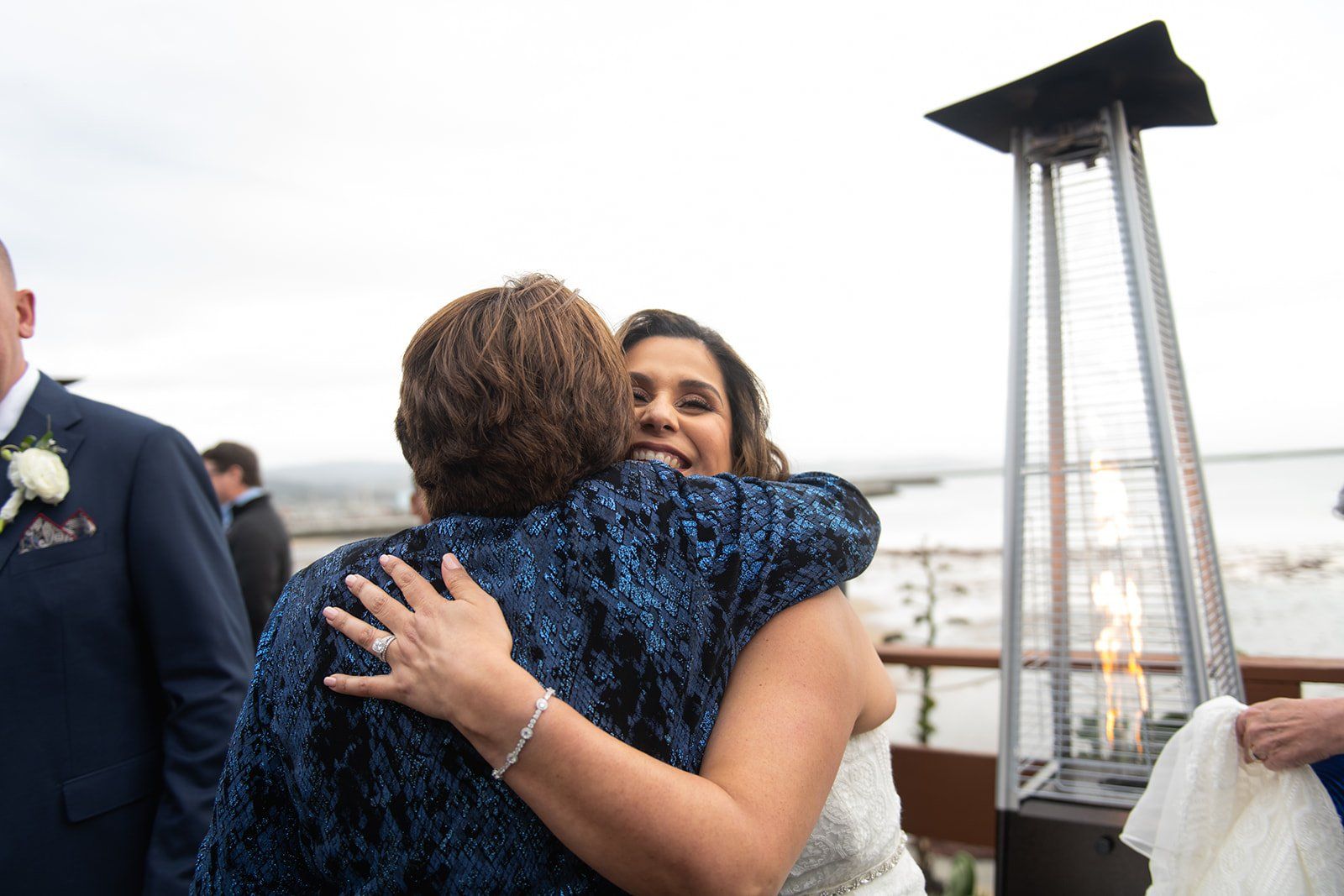 largest micro wedding at mavericks house half moon bay, Portraits Along the Half Moon Bay Surf Coast
