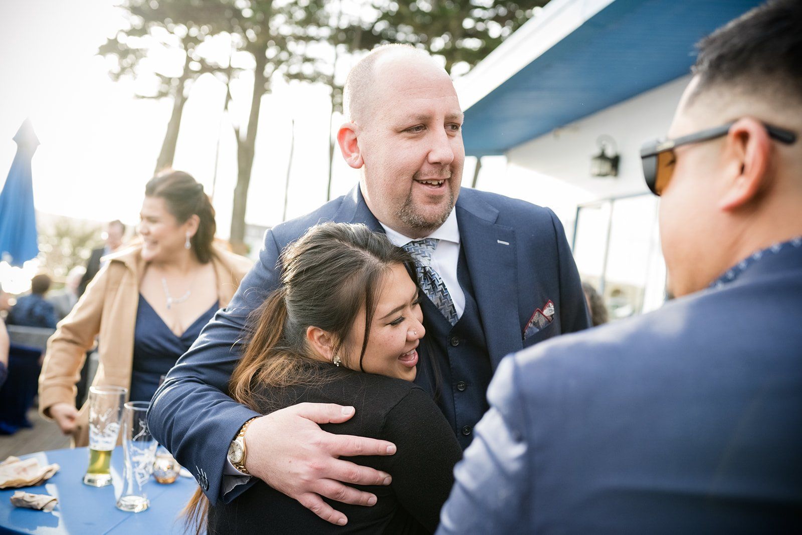 largest micro wedding at mavericks house, Portraits Along the Half Moon Bay Surf Coast